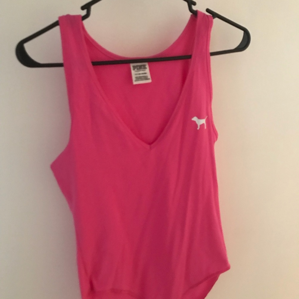 Pink bodysuit sz s